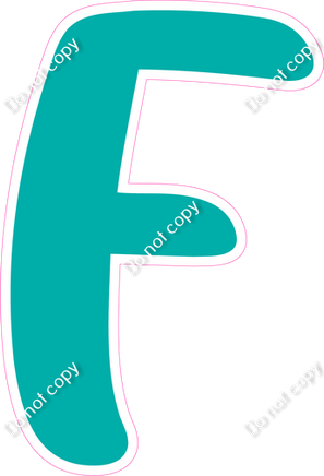 CU 23.5" Individuals - Flat Teal F