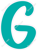 CU 23.5" Individuals - Flat Teal G