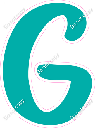 CU 23.5" Individuals - Flat Teal G