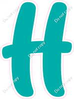 CU 23.5" Individuals - Flat Teal H