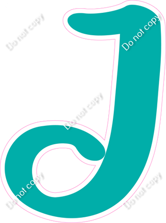 CU 23.5" Individuals - Flat Teal J