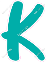 CU 23.5" Individuals - Flat Teal K