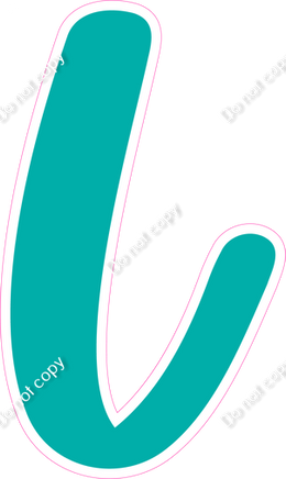 CU 23.5" Individuals - Flat Teal L