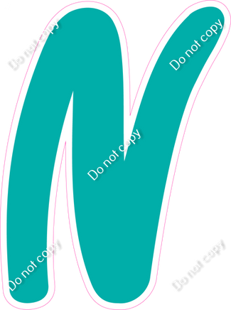 CU 23.5" Individuals - Flat Teal N