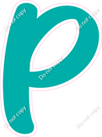 CU 23.5" Individuals - Flat Teal P