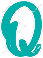 CU 23.5" Individuals - Flat Teal Q