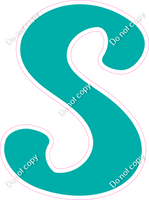 CU 23.5" Individuals - Flat Teal S