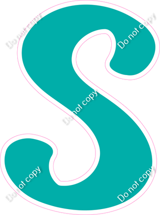 CU 23.5" Individuals - Flat Teal S