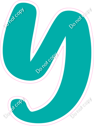 CU 23.5" Individuals - Flat Teal Y