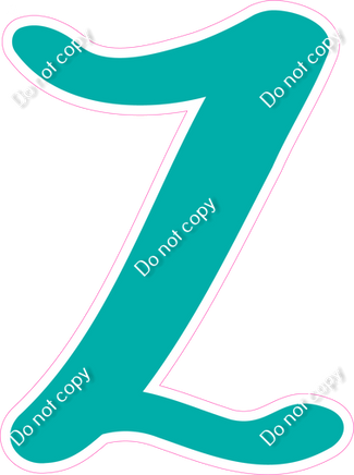 CU 23.5" Individuals - Flat Teal Z