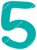 CU 23.5" Individuals - Flat Teal 5