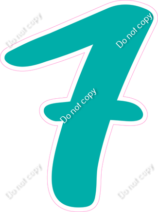 CU 23.5" Individuals - Flat Teal 7