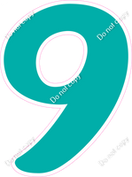 CU 23.5" Individuals - Flat Teal 9