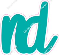 CU 23.5" Individuals - Flat Teal ND