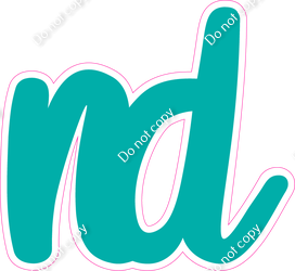 CU 23.5" Individuals - Flat Teal ND