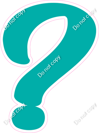 CU 23.5" Individuals - Flat Teal ?