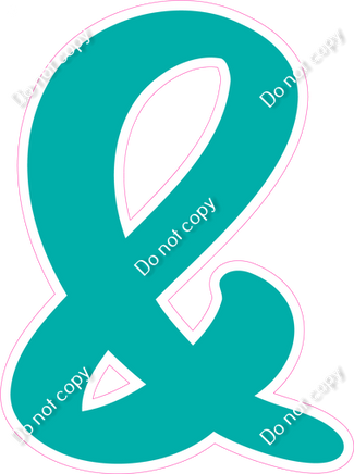 CU 23.5" Individuals - Flat Teal &