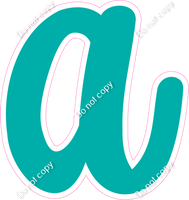 CU 23.5" Individuals - Flat Teal a