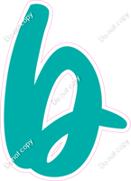 CU 23.5" Individuals - Flat Teal b