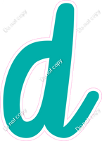 CU 23.5" Individuals - Flat Teal d