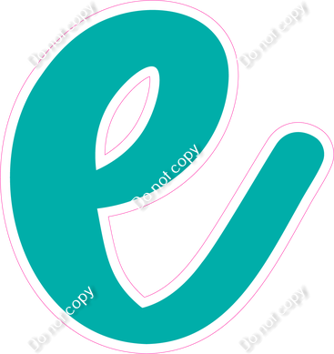 CU 23.5" Individuals - Flat Teal e