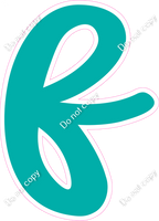 CU 23.5" Individuals - Flat Teal f