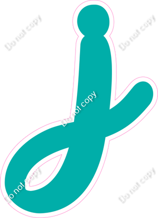 CU 23.5" Individuals - Flat Teal j