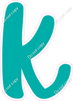 CU 23.5" Individuals - Flat Teal k