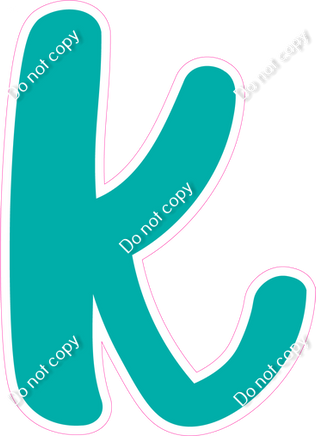 CU 23.5" Individuals - Flat Teal k