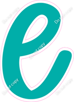 CU 23.5" Individuals - Flat Teal l