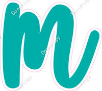 CU 23.5" Individuals - Flat Teal m