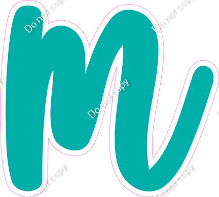 CU 23.5" Individuals - Flat Teal m