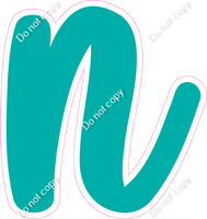 CU 23.5" Individuals - Flat Teal n