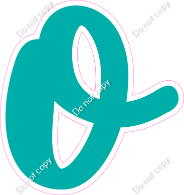 CU 23.5" Individuals - Flat Teal o