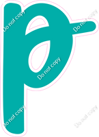 CU 23.5" Individuals - Flat Teal p