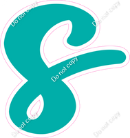 CU 23.5" Individuals - Flat Teal s