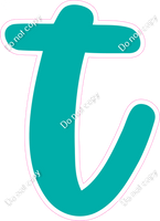 CU 23.5" Individuals - Flat Teal t