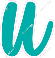 CU 23.5" Individuals - Flat Teal u