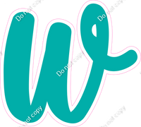 CU 23.5" Individuals - Flat Teal w