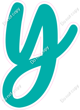 CU 23.5" Individuals - Flat Teal y