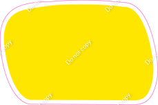 CU 23.5" Individuals - Flat Yellow Dash