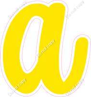 CU 23.5" Individuals - Flat Yellow a