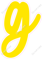 CU 23.5" Individuals - Flat Yellow g