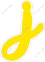 CU 23.5" Individuals - Flat Yellow j