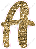 CU 23.5" Individuals - Gold Sparkle A