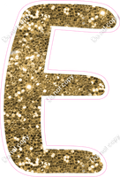 CU 23.5" Individuals - Gold Sparkle E