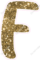 CU 23.5" Individuals - Gold Sparkle F