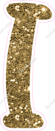 CU 23.5" Individuals - Gold Sparkle I