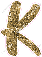 CU 23.5" Individuals - Gold Sparkle K