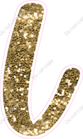 CU 23.5" Individuals - Gold Sparkle L